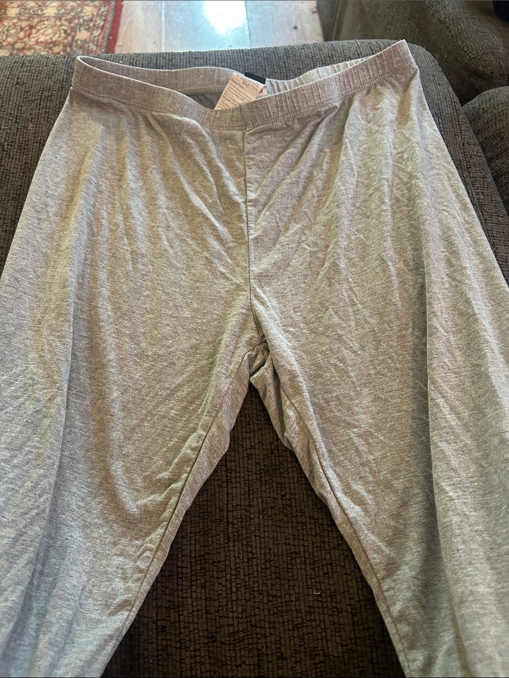 SHEIN Light Gray Women's Stretch Leggings